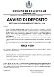 avviso deposito